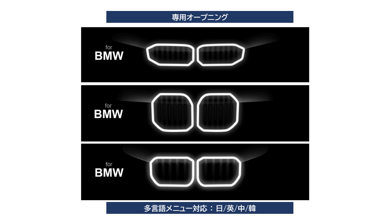 BMW専用(純正ETC内蔵ミラー付車) 9型デジタルミラー 車内用リアカメラモデル
